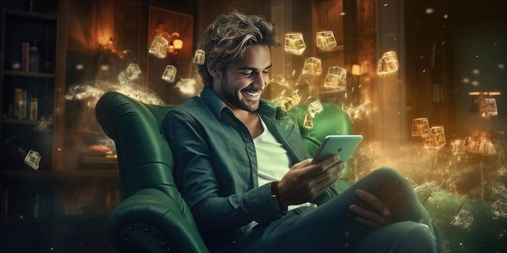 Ilustrasi tombol konfirmasi pembayaran dan cek status transaksi deposit pada aplikasi mobile